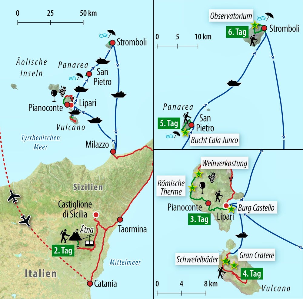 Ihre Reiseroute – © Eberhardt TRAVEL