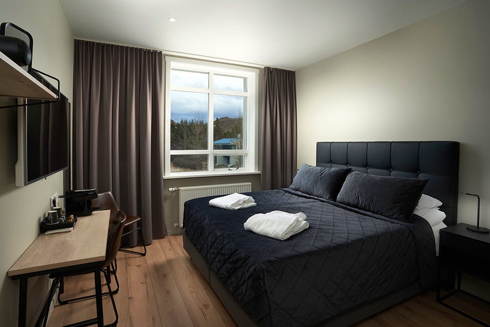 Hotel Varmaland in Borgarnes, Island - Standard Doppelzimmer &nbsp;&ndash;&nbsp;&copy;&nbsp;Hotel Varmaland