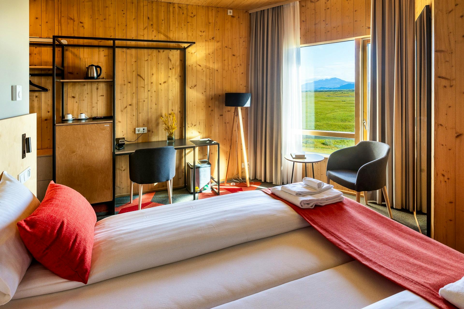 Landhotel in Selfoss, Island - Standard Doppelzimmer &nbsp;&ndash;&nbsp;&copy;&nbsp;Landhotel