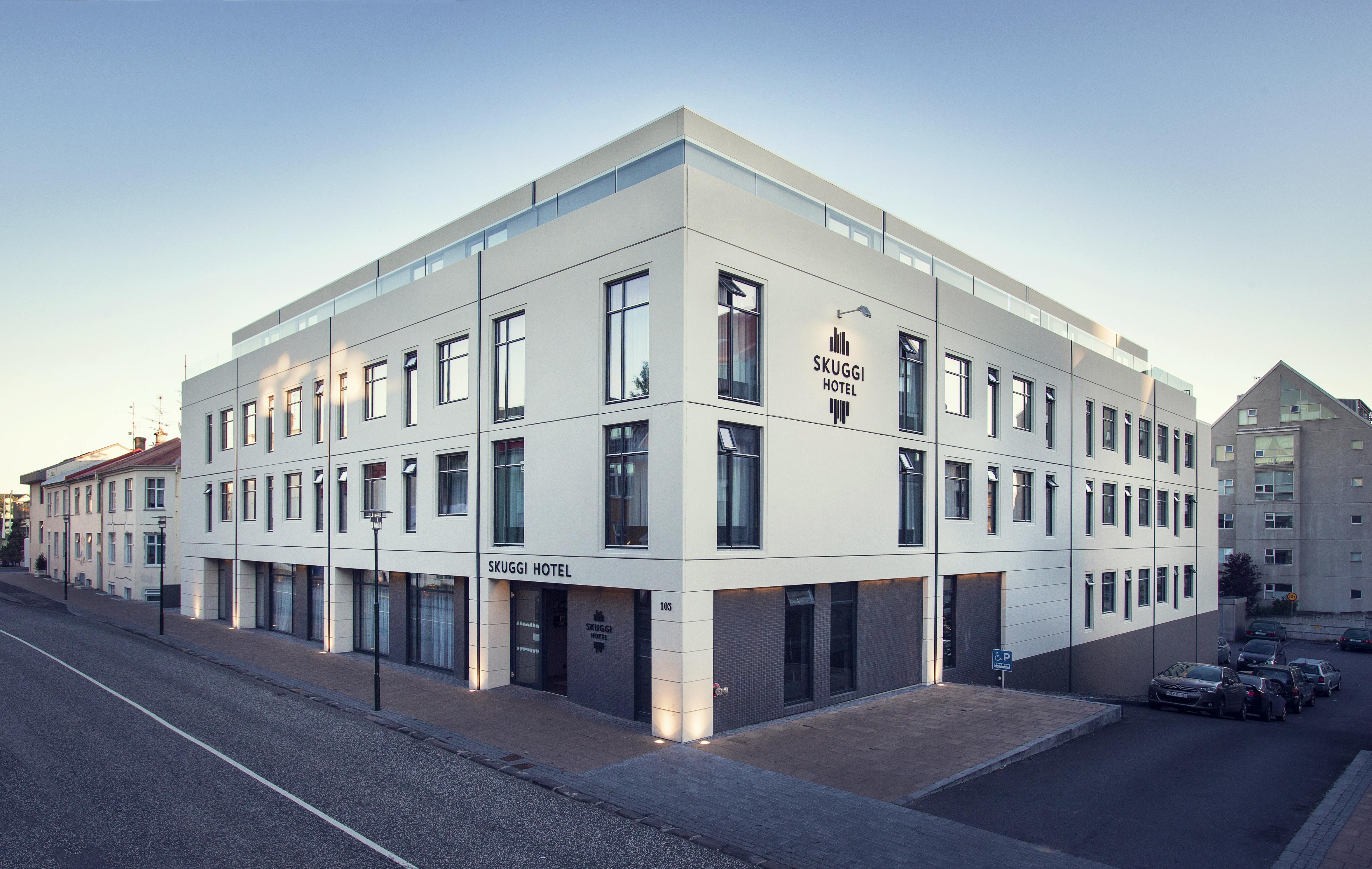 Skuggi Hotel by Keahotels in Reykjavik, Island - Hotel von außen &nbsp;&ndash;&nbsp;&copy;&nbsp;Skuggi Hotel by Keahotels