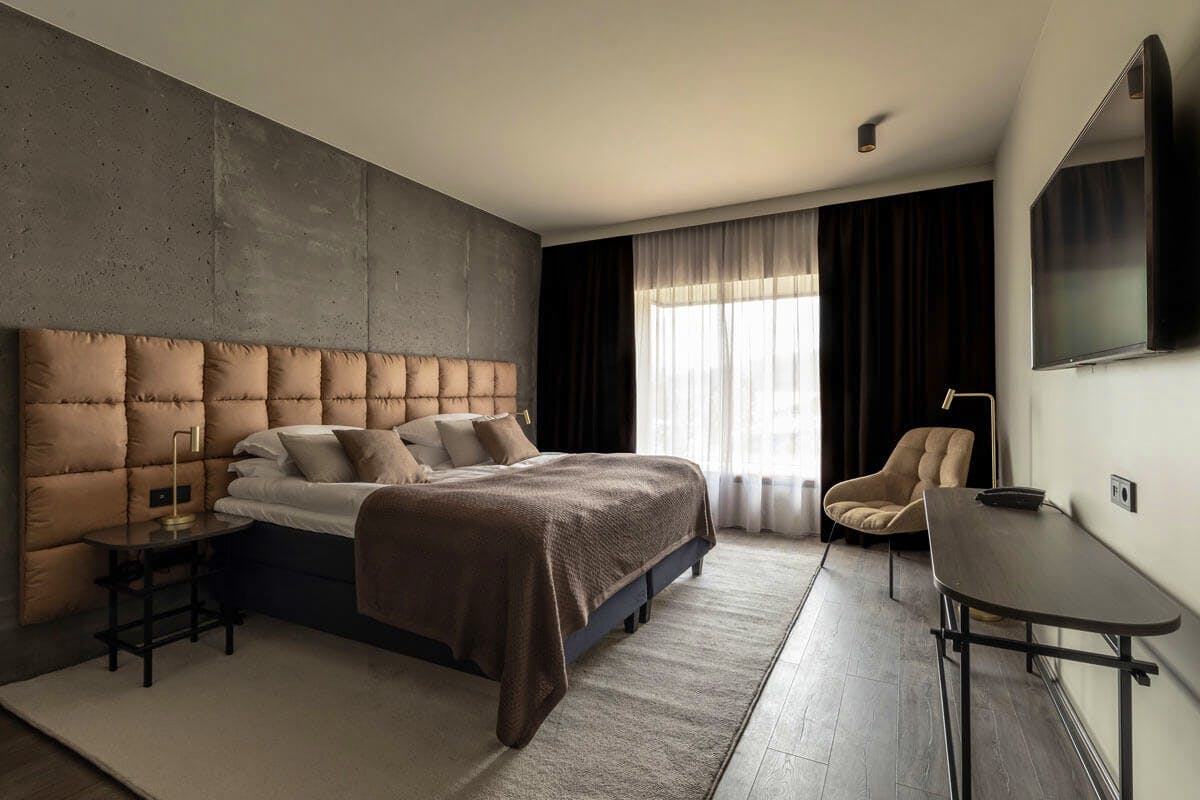 Litli Geysir Hotel in Blaskogabyggö, Island - Standard Doppelzimmer &nbsp;&ndash;&nbsp;&copy;&nbsp;Litli Geysir Hotel