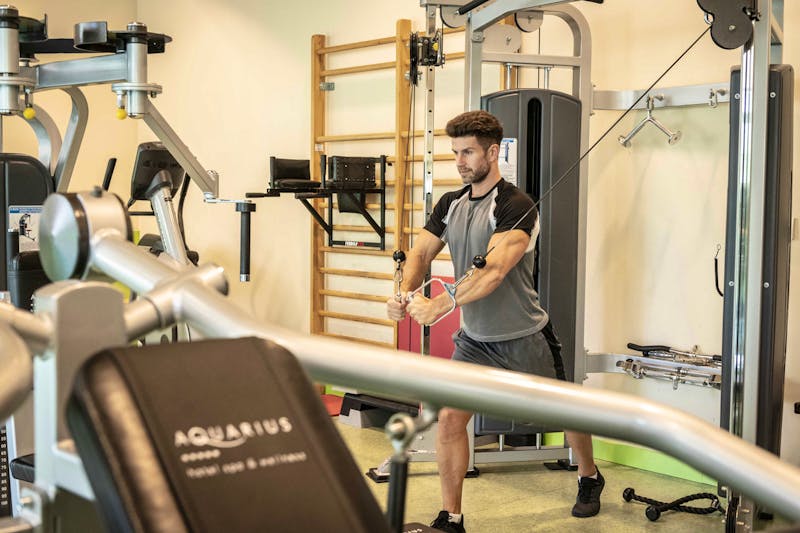 Fitnessraum im Aquarius hotel spa & wellness – © Aquarius hotel spa & wellness