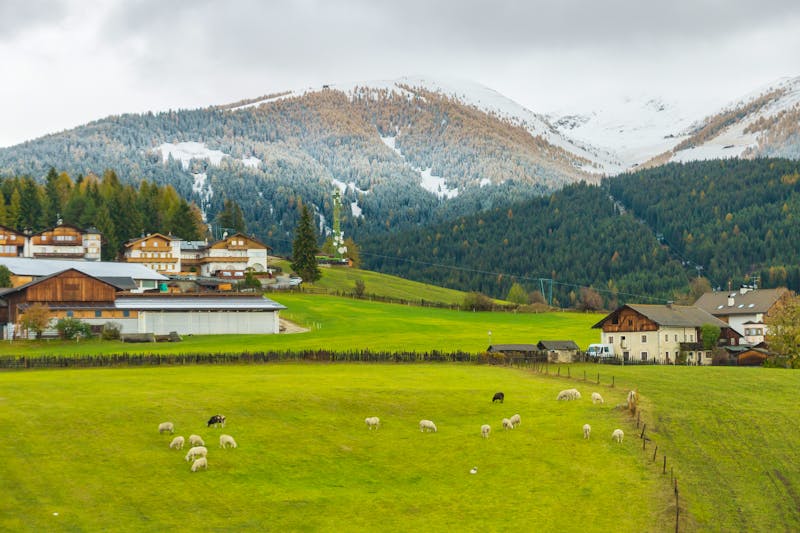 Bergdorf Meransen im Südtirol, Italien  - ©Marina - stock.adobe.com