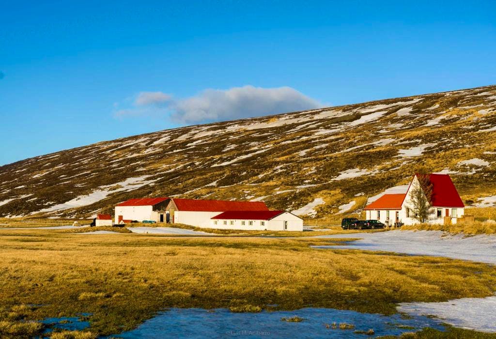 Fljótsbakki Hotel in Husavik, Island - Hotel von außen &nbsp;&ndash;&nbsp;&copy;&nbsp;Fljótsbakki Hotel