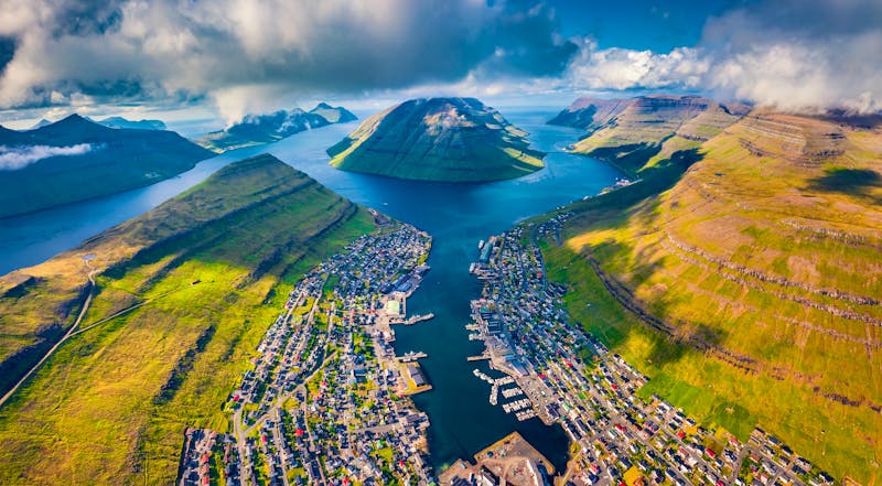 Klaksvik auf den Färöer Inseln   - ©Andrew Mayovskyy - stock.adobe.com
