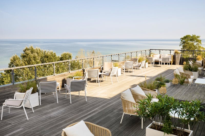 Terrasse im Marine Hotel – ©Zdrojowa Hotels