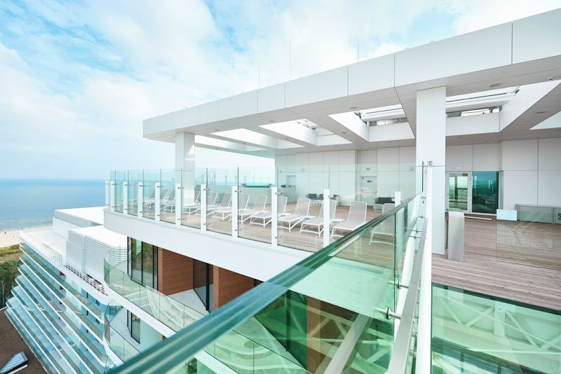 Dachterrasse im Radisson Blu Resort, Swinoujscie – ©Zdrojowa Hotels