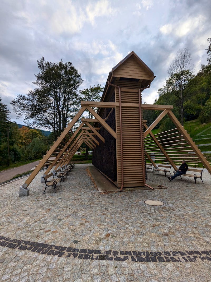 Gradierwerk im Klinika Mlodosci Medical SPA – ©Klinika Mlodosci Medical SPA