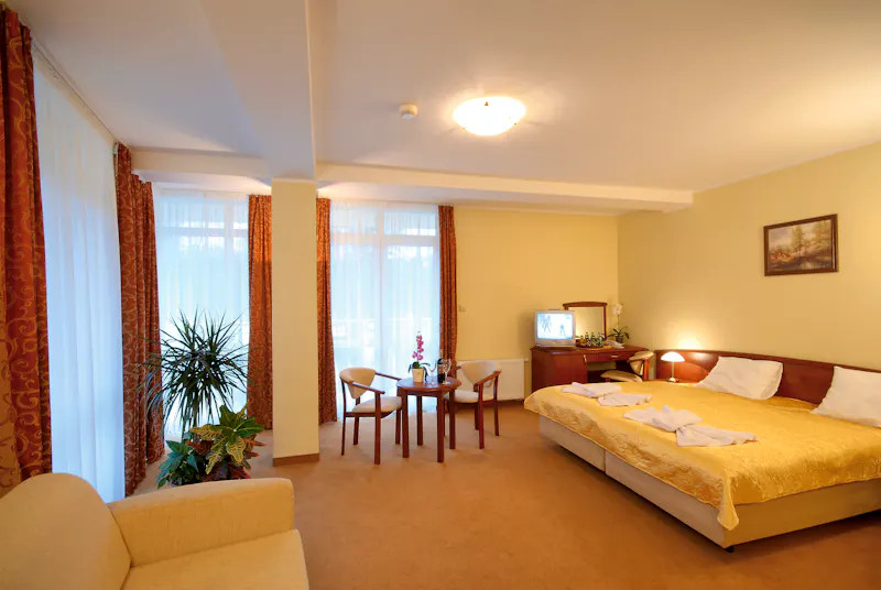 Zimmerbeispiel Doppelzimmer Komfort im Hotel Willa Wodnik &ndash; &copy;IdeaSpa Travel