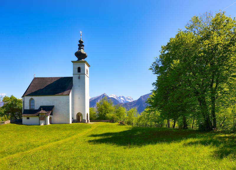 Wallfahrtskirche St. Nikolaus in Golling - Salzburger Land - ©TTstudio - stock.adobe.com