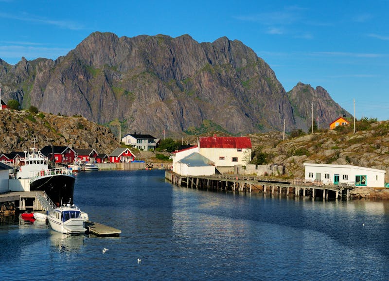 Kleiner Hafen der Insel Skrova - Lofoten - ©Joerg - stock.adobe.com
