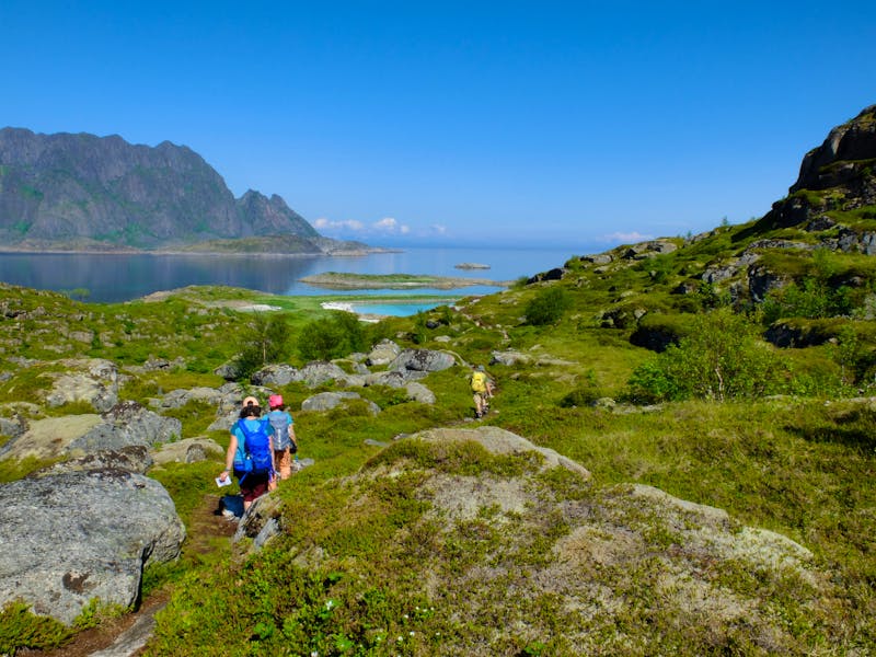 Wandern auf der Insel Skrova - Lofoten - ©michelgrangier - stock.adobe.com