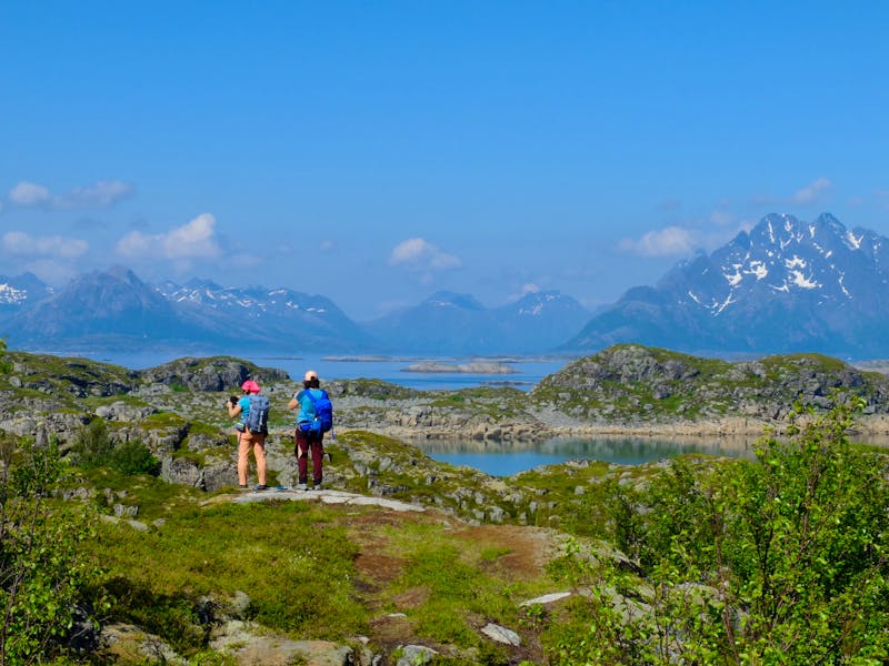 Wandern auf der Insel Skrova - Lofoten - ©michelgrangier - stock.adobe.com