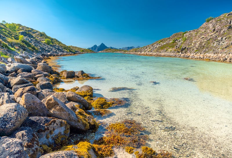 Bucht auf der kleinen Insel Skrova - Lofoten - ©olezzo - stock.adobe.com
