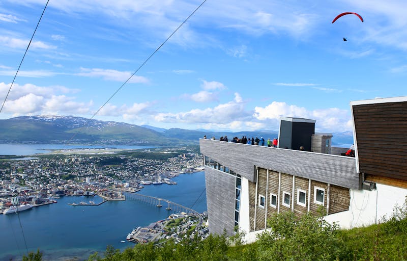 Blick auf Tromsö vom Hausberg Storsteinen - ©vaitekune - stock.adobe.com