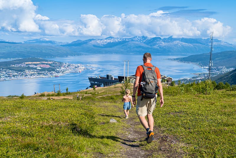 Auf dem Storsteinen - Hausberg von Tromsö - ©Anna Dufour - stock.adobe.com