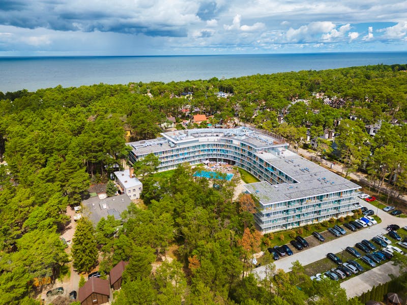 Luftaufnahme Hotel Linea Mare – ©Linea Mare