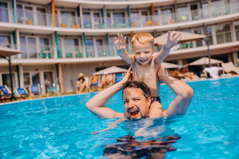 Außenpool vom Hotel Linea Mare – ©copyright www marekkoprowski com