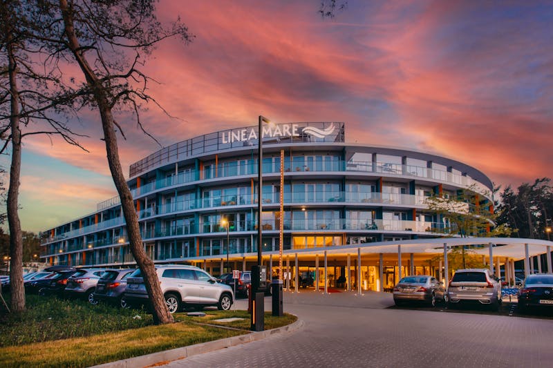 Ansicht Hotel Linea Mare – ©copyright www marekkoprowski com