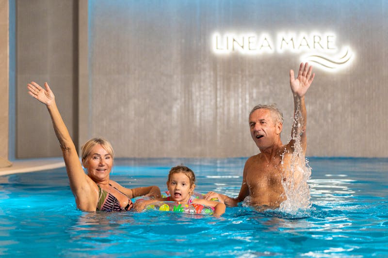 Pool im Hotel Linea Mare – ©Linea mare