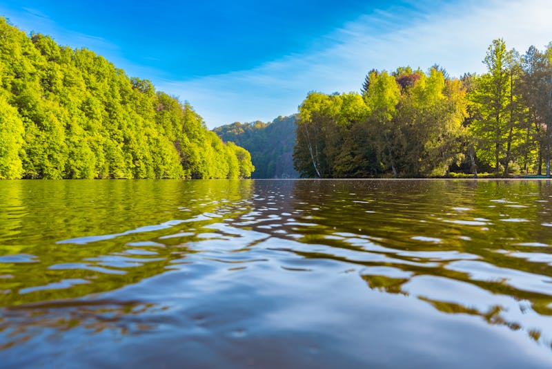 Schifffahrt auf der Talsperre Kriebstein - ©stylefoto24 - stock.adobe.com