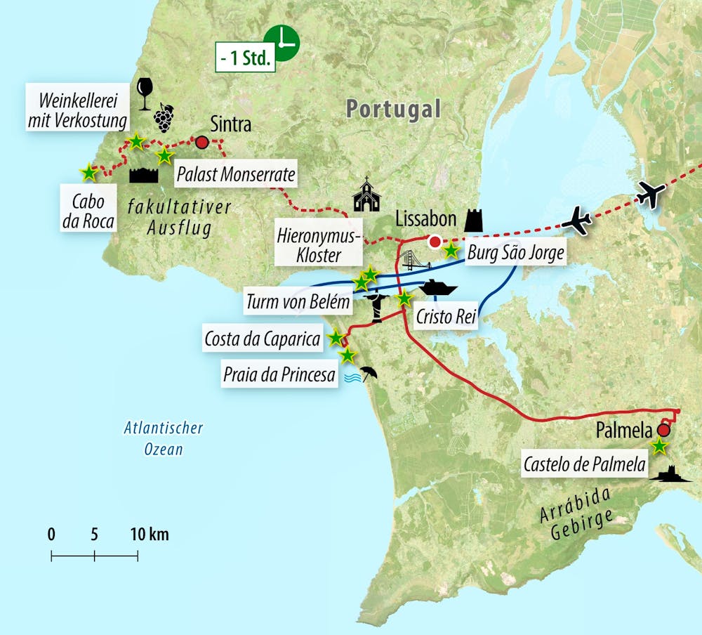Ihre Reiseroute – © Eberhardt TRAVEL