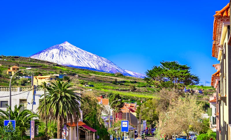 Blick auf den Teide von Tacoronte  - ©davidionut - stock.adobe.com