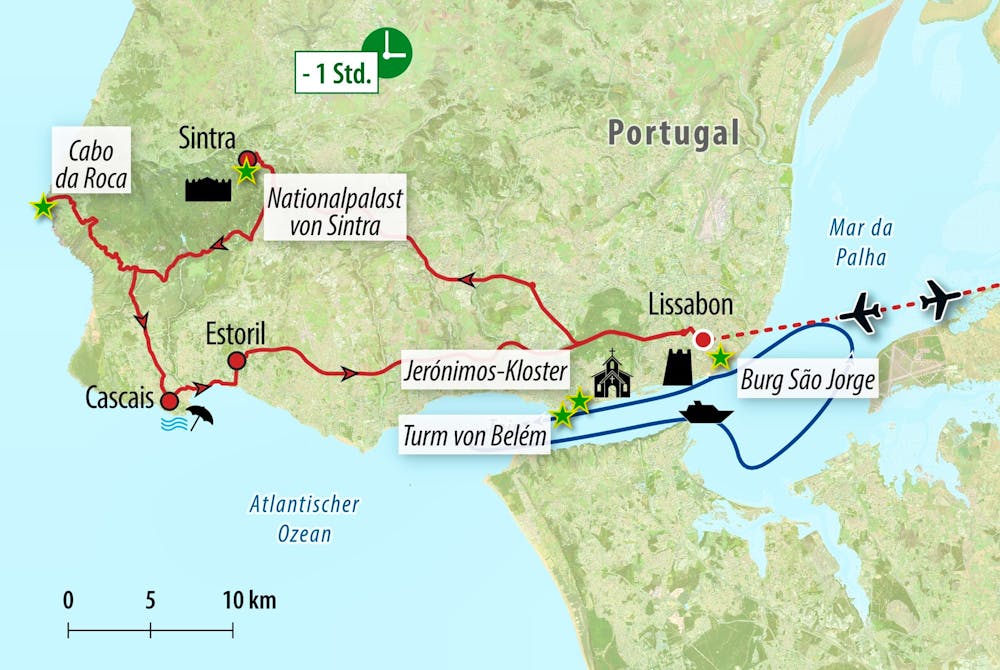 Ihre Reiseroute – © Eberhardt TRAVEL