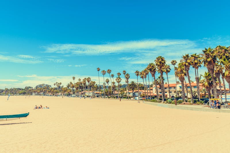 Strand von Santa Barbara in Kalifornien, USA - &copy;boivinnicolas - stock.adobe.com