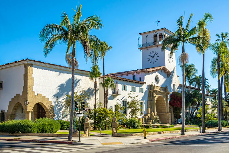 Gerichtsgebäude von Santa Barbara in Kalifornien, USA - &copy;Claudine Van Massenhove, Fin-Mas.com