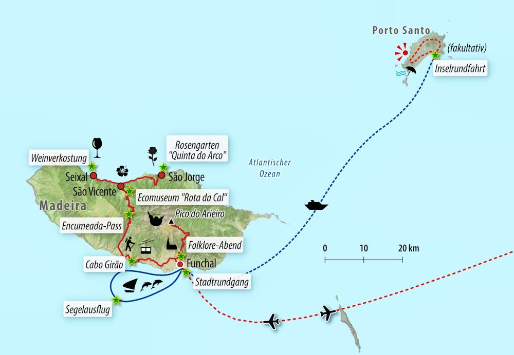 Ihre Reiseroute – © Eberhardt TRAVEL