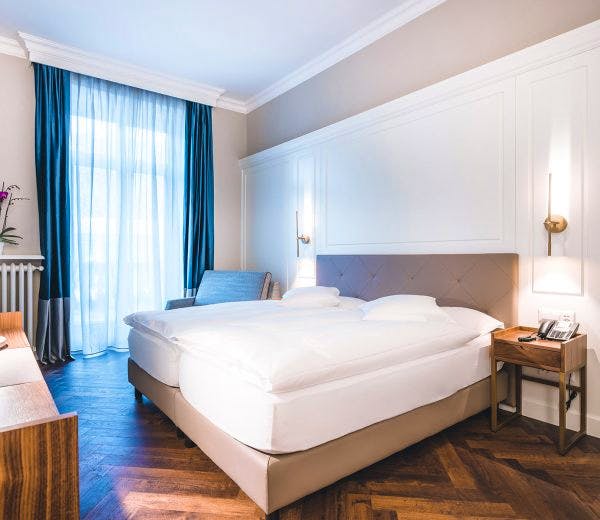 Hotel Reine Victoria in St. Moritz - Zimmerbeispiel&nbsp;&ndash;&nbsp;&copy;&nbsp;Hotel Reine Victoria in St. Moritz