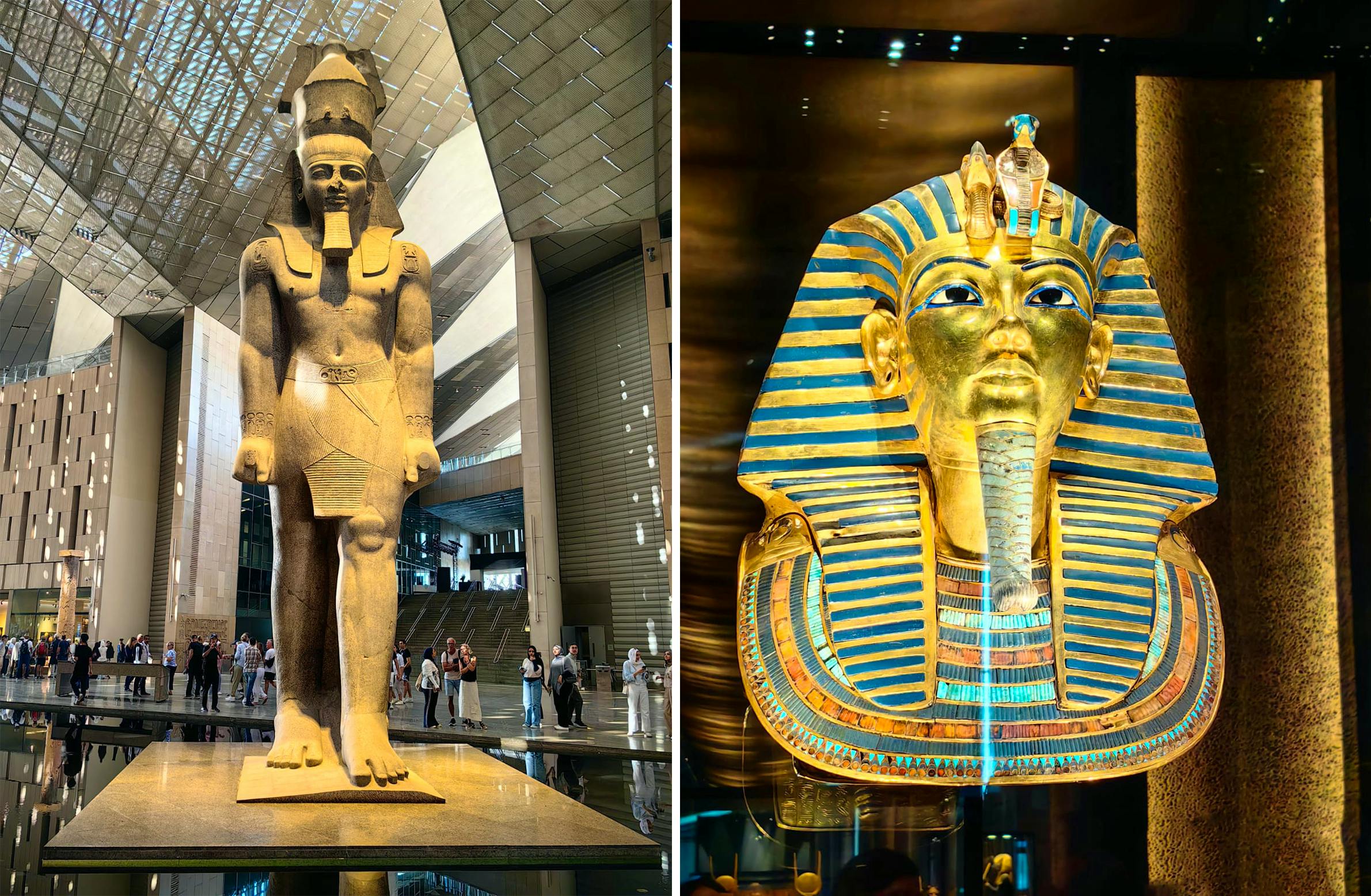 Erster Besuch im Grand Egyptian Museum in Kairo