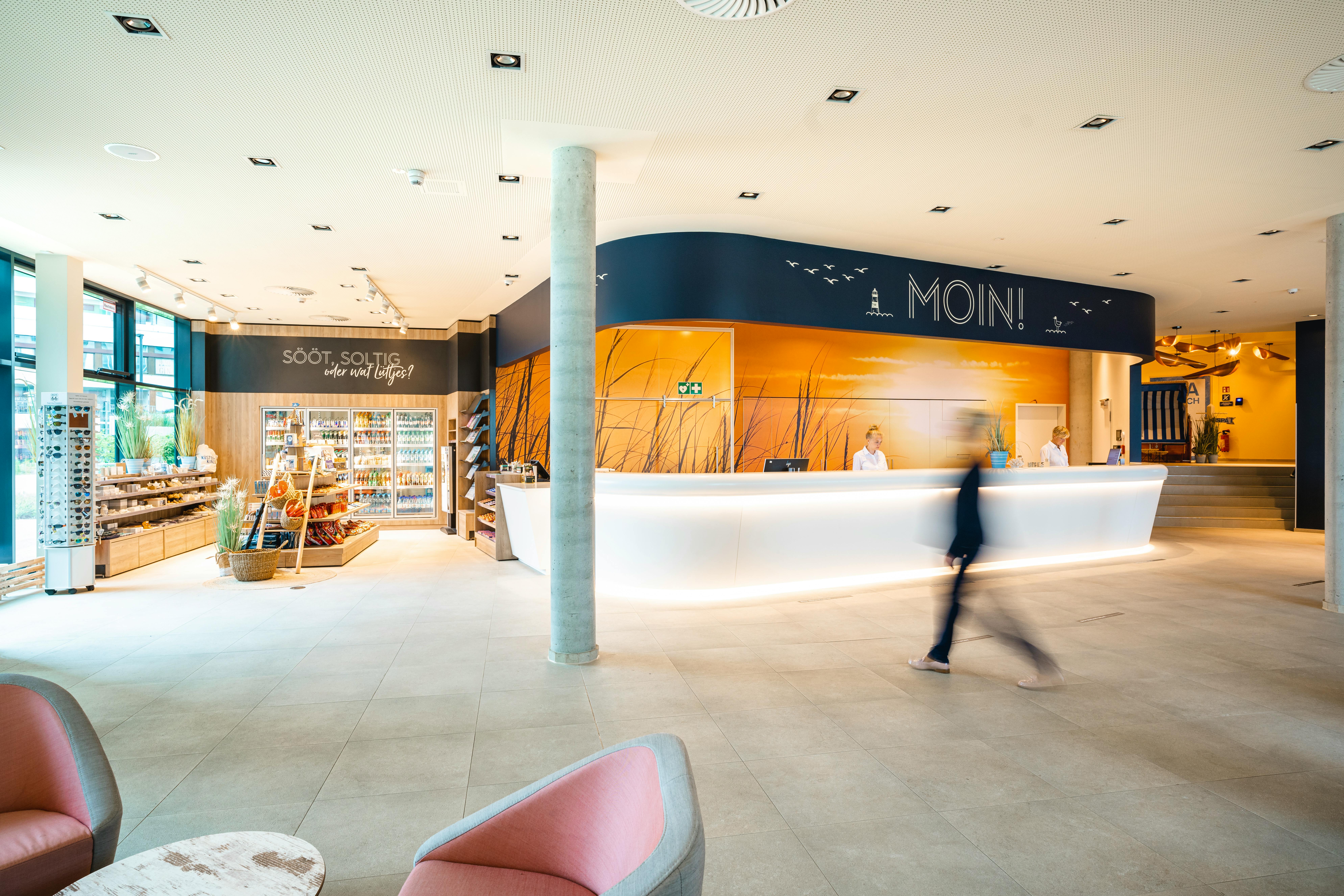 aja Travemünde in Lübeck, Deutschland - Rezeption &nbsp;&ndash;&nbsp;&copy;&nbsp;aja Travemünde