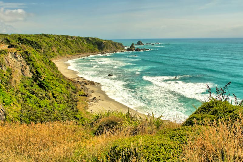 Cape Foulwind an der Westküste Neuseelands - &copy;robnaw - stock.adobe.com