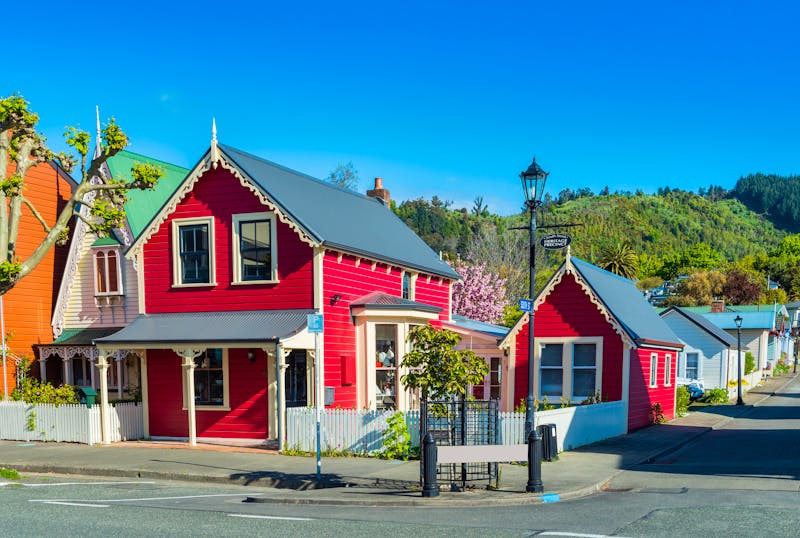 Häuser in Nelson Neuseeland - &copy;ggfoto - stock.adobe.com