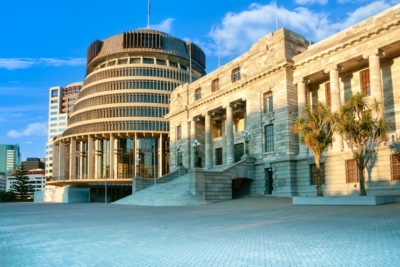 Parlament in Wellington, Neuseeland - &copy;Brian Scantlebury - stock.adobe.com