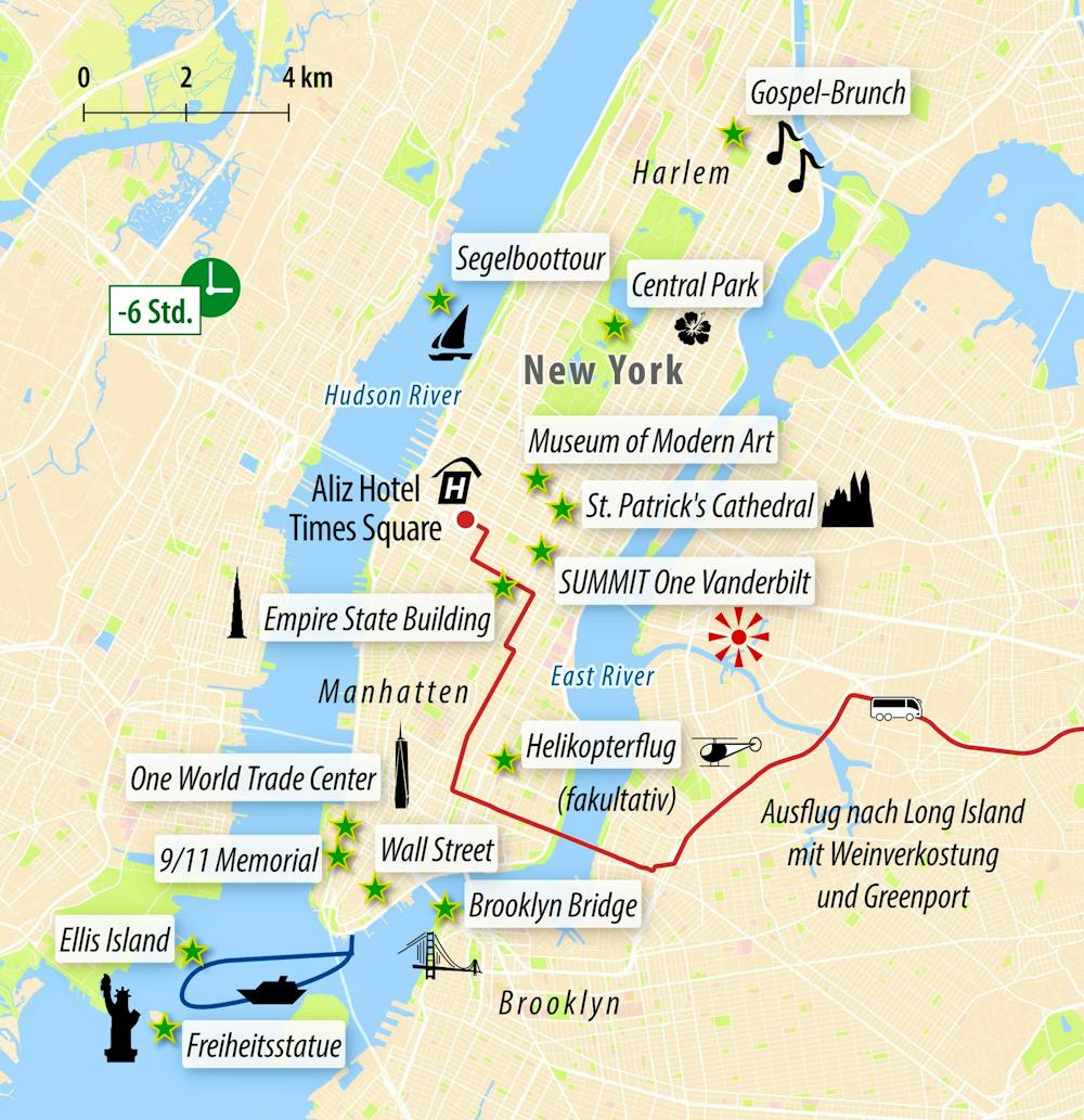 Ihre Reiseroute – © Eberhardt TRAVEL