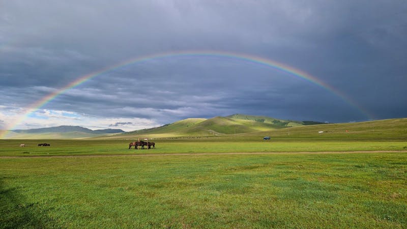 Mongolei bei Tsagaan Sum - &copy;Dr. Hendrik Rohland 