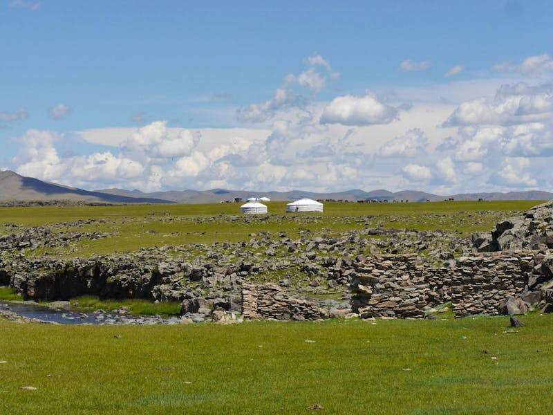 Mongolei Landschaft am Baga Tsutgalan - &copy;Dr. Hendrik Rohland 