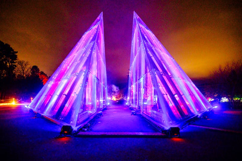 Christmas Garden Hamburg 2023 Pyramidenzauber  - ©ChristmasGarden Rainer Keuenhof