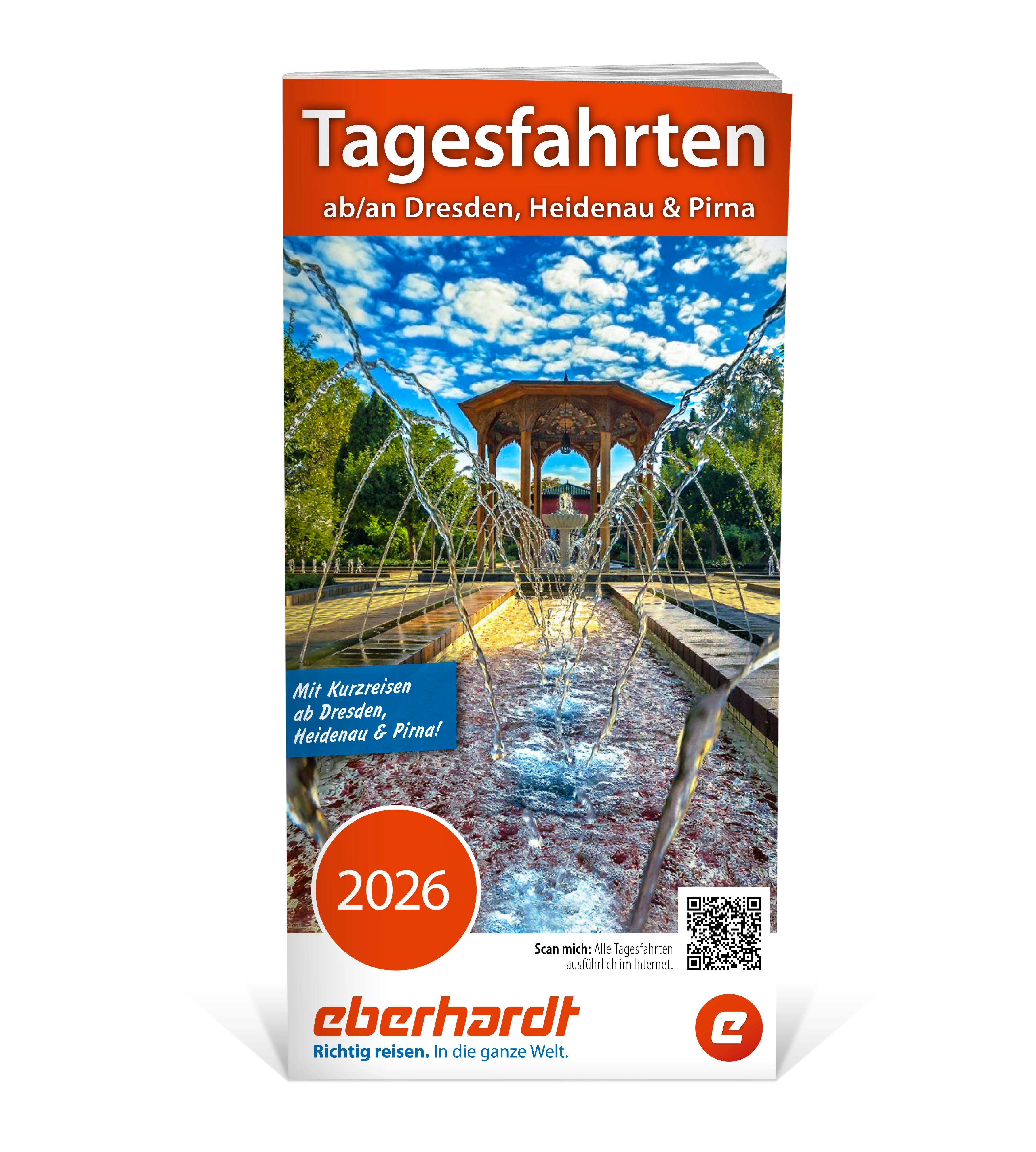 Tagesfahrten ab/an Sachsen 2026