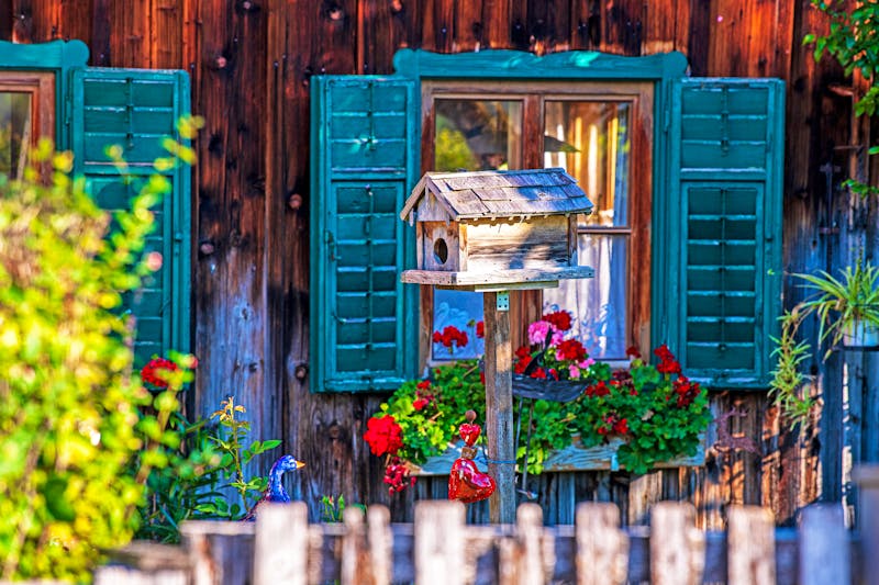 Bauerngarten im Salzkammergut - ©Sonja Birkelbach - stock.adobe.com