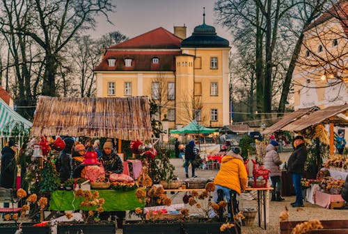 Adventsmarkt am Schloss Lomnitz bei Jelena Gora &ndash; &copy; Szymon Bialic - Schloss Lomnitz