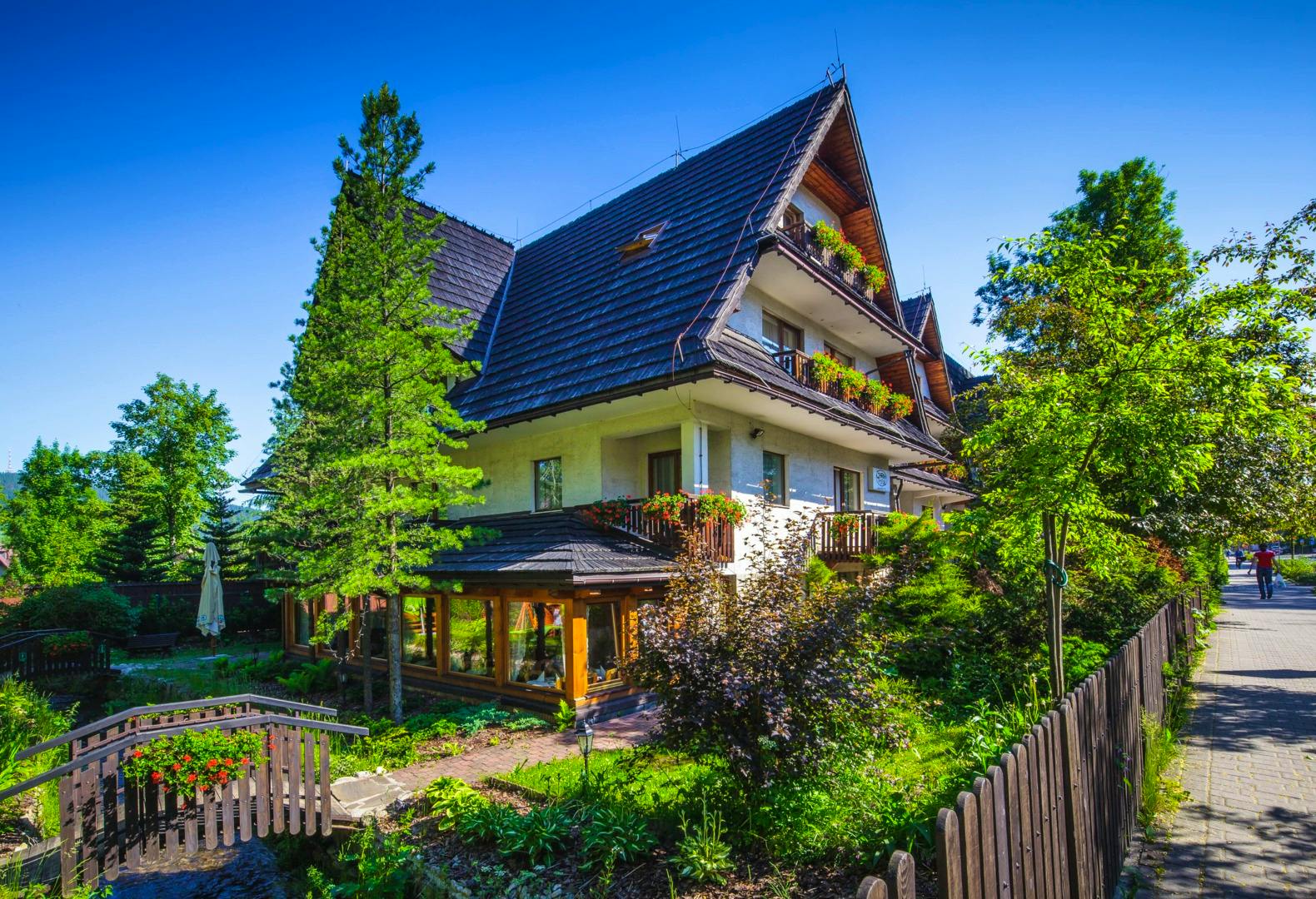 Hotel Czarny Potok in Zakopane, Polen - Hotel von außen &nbsp;&ndash;&nbsp;&copy;&nbsp;Hotel Czarny Potok
