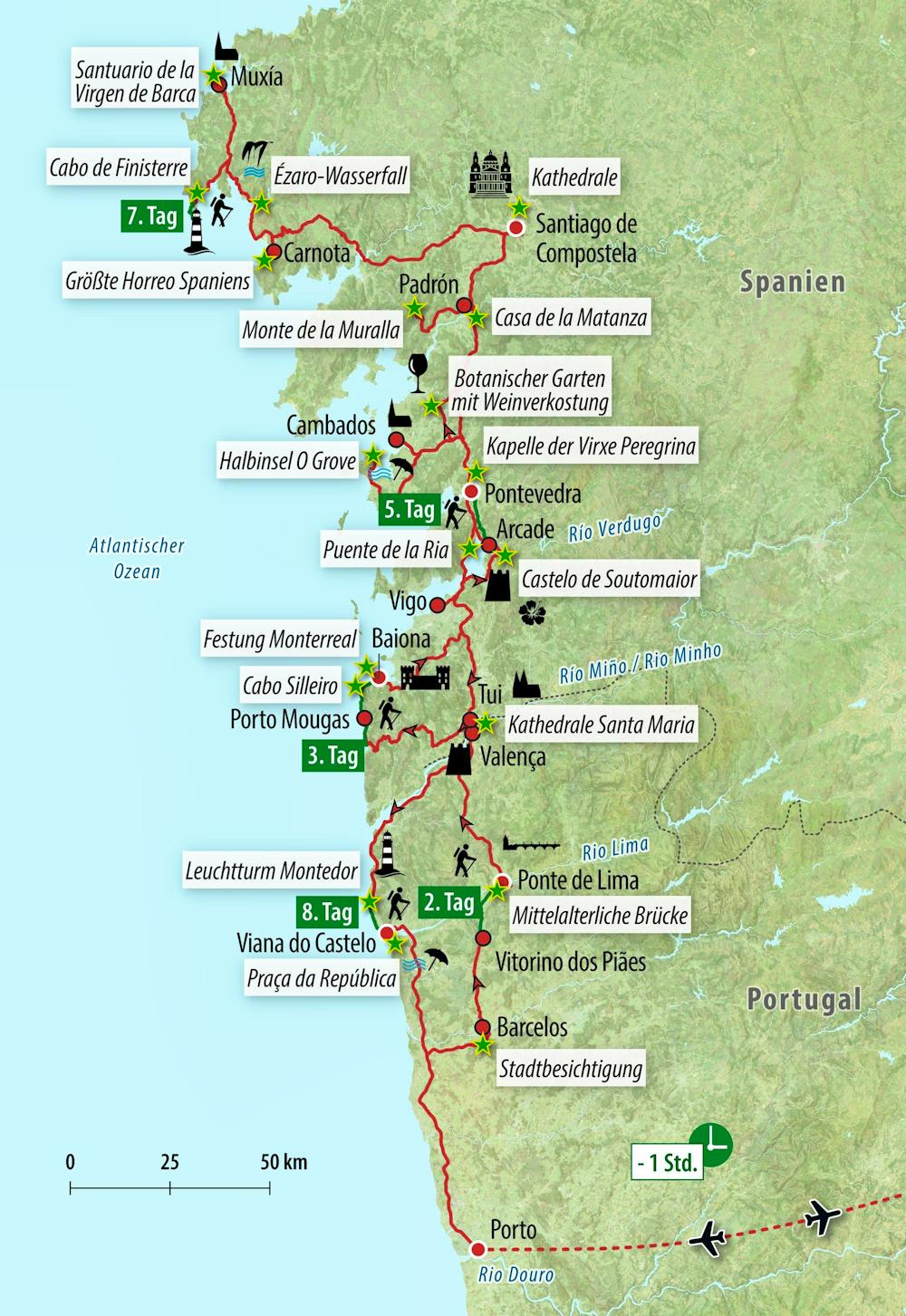 Ihre Reiseroute – © Eberhardt TRAVEL