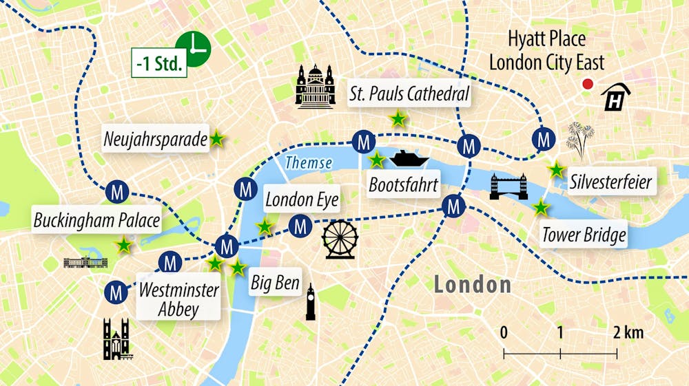 Ihre Reiseroute &ndash; &copy; Eberhardt TRAVEL