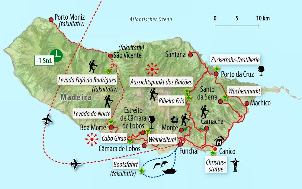 Ihre Reiseroute – © Eberhardt TRAVEL