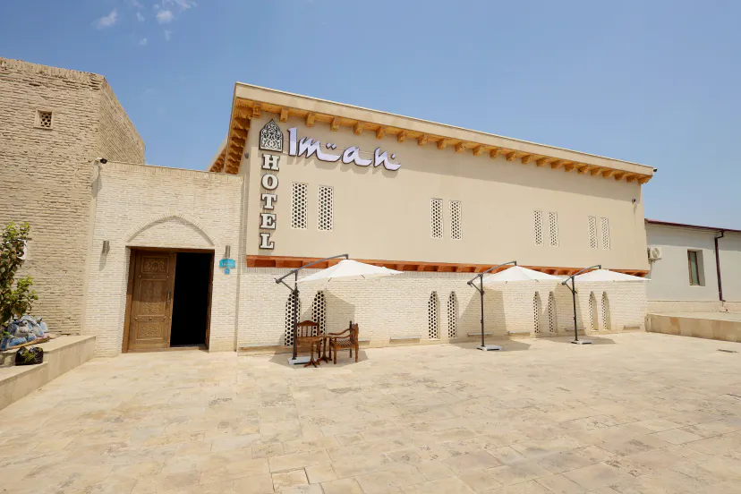 Buchara, Hotel Iman, Außenfassade&nbsp;&ndash;&nbsp;&copy;&nbsp;Hotel Iman Buchara