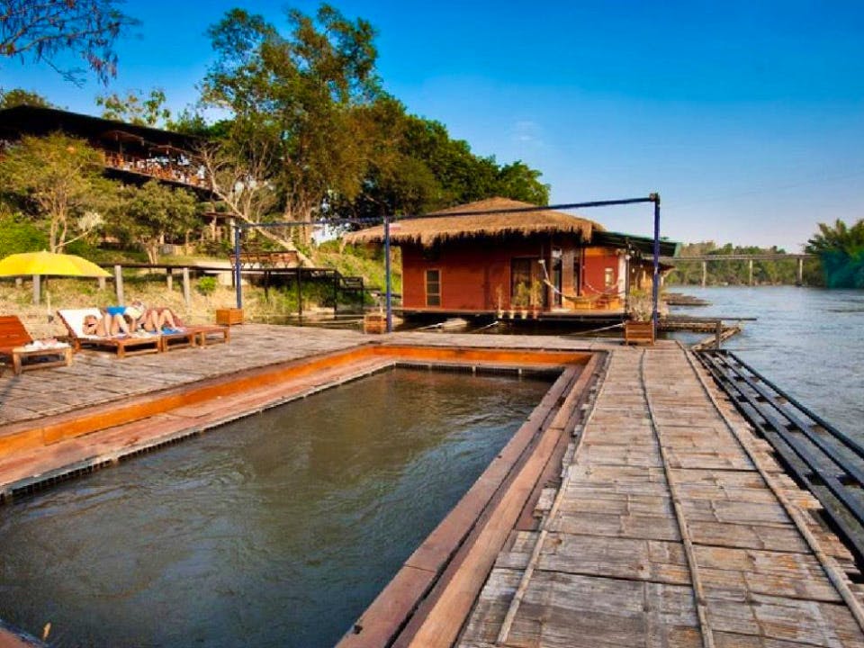 Boutique Raft Resort River Kwai, Außenbereich&nbsp;&ndash;&nbsp;&copy;&nbsp;Boutique Raft Resort River Kwai